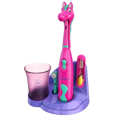 Brusheez Prancy the Pony Children's Electronic Kids Toothbrush Set - Imperfect Box
