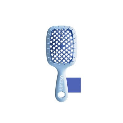 UNbrush Mini Pastel Detangling Hair Brush Periwinkle Light Blue - New