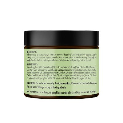 Mielle Organics Rosemary Mint Hair Pomade to Oil Hair & Scalp Quencher 5oz - Imperfect Container