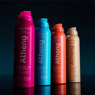 Athena Club Dry Touch Deo Body Spray Super Pink 4oz - Missing Lid