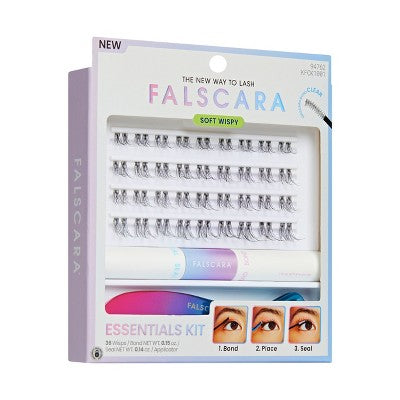 KISS Products Falscara Clear Band Lash Extension Kit 36ct - Imperfect Box