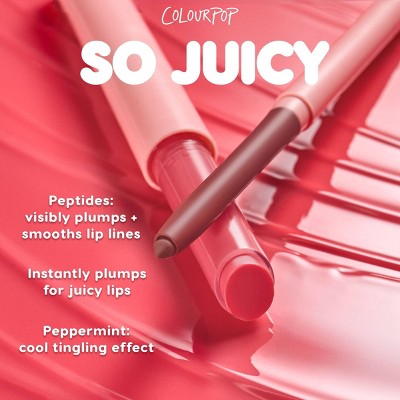 ColourPop So Juicy Plumping Gloss Balm with Peptides Dolled Up 0.7oz - Imperfect Box