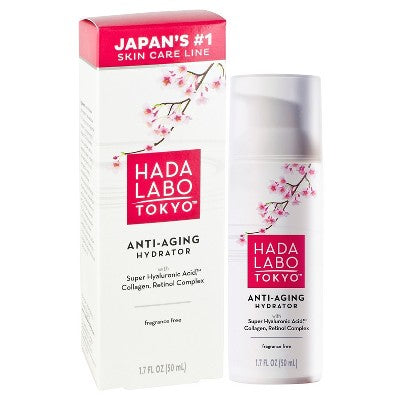 Hada Labo Tokyo Anti-Aging Hydrator Face Serum with Super Hyaluronic Acid 1.7 fl oz - New