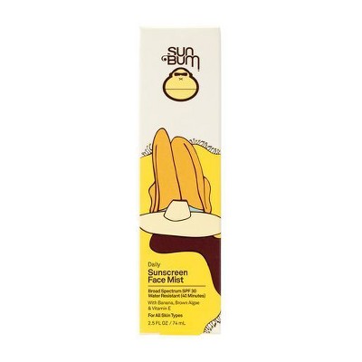 Sun Bum Daily Sunscreen Face Mist SPF30 2.5 fl oz - Imperfect Box