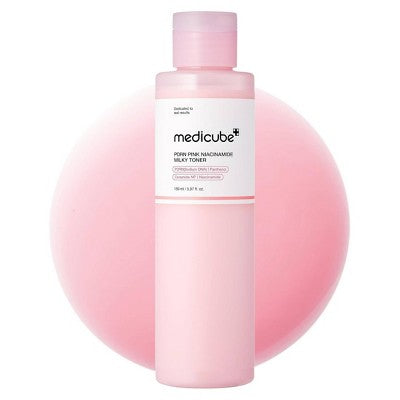 medicube PDRN Pink Niacinamide Milky Toner Korean Skincare 5.07 fl oz - Imperfect Box