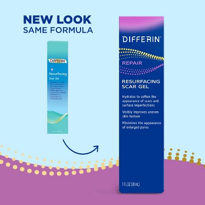 Differin Resurfacing Acne Scar Gel Travel Size 1 fl oz - New