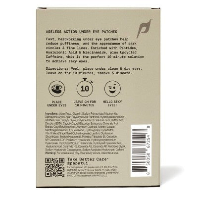 Papatui Ageless Action Technology Under Men's Eye Patch 6ct - Imperfect Box