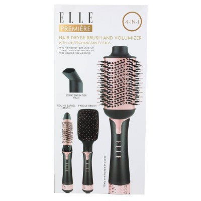 ELLE Premiere 4-in-1 Blower Brush - Imperfect Box