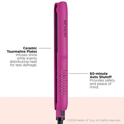 Revlon Easy Heat Precision Hair Flat Iron 1" - Imperfect Box