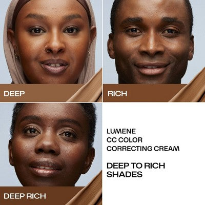 Lumene CC Color Correcting Cream 9 Deep Rich 1 fl oz - New - Osadia Concept Store