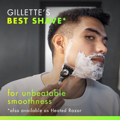 Gillette Razor Blade Refills Compatible with Exfoliating Bar and Heated Razor 9ct - New