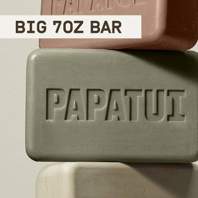 Papatui Enriching Men Bar Soap Sandalwood Suede 7oz - New