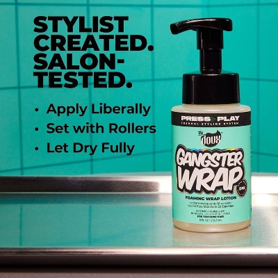The Doux Gangster Wrap Foaming Wrap Lotion 8 fl oz - Imperfect Container