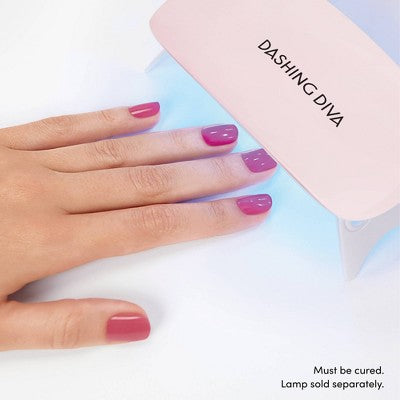 Dashing Diva Glaze Semi-Cured Gel Nail Polish Strips Emerald Marble 32ct - New - Osadia Concept Store