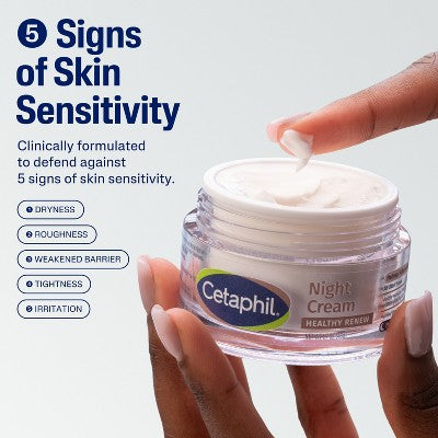 Cetaphil Healthy Renew Night Face Cream 1.7oz - Imperfect Box