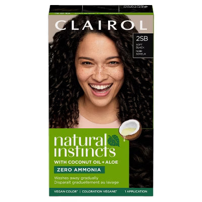 Natural Instincts Clairol Demi-Permanent Hair Color Cream Kit - Brown