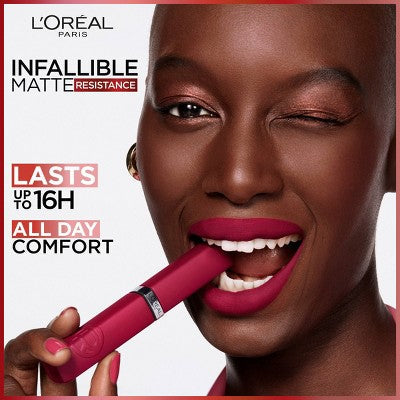 L'Oreal Paris Infallible Matte Resistance Liquid Matte Lipstick 601 Worth It 0.16 fl oz - New