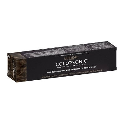 L'Oreal Paris Colorsonic Permanent Hair Color Cartridge Device Sold Separately Medium Brown Natural 5 - Missing Box