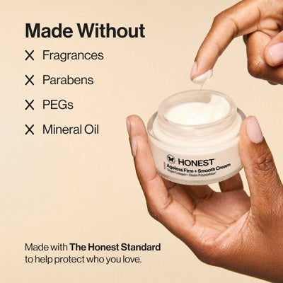 Honest Beauty Ageless Firm and Smooth Cream 1.7 fl oz - Missing Box