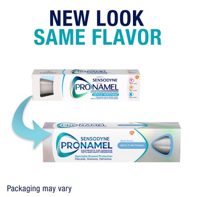 Sensodyne ProNamel Gentle Whitening Toothpaste 4oz/2pk - Imperfect Box