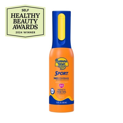 Banana Boat Sport 360 Coverage Advanced Control Mist Sunscreen Sprayer SPF 50 5.5 fl oz - Imperfect Container - Osadia Concept Store