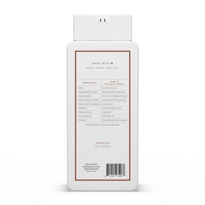 Native Body Wash Coconut Vanilla Sulfate Free 18 fl oz- Imperfect Container