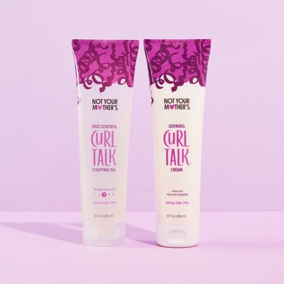 Not Your Mother's Curl Talk Sculpting Gel 9.7 fl oz - Imperfect Container