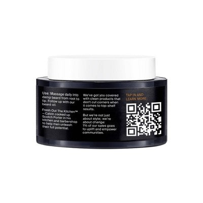 Scotch Porter Shea Butter & Biotin Conditioning Beard Balm 3 fl oz - New