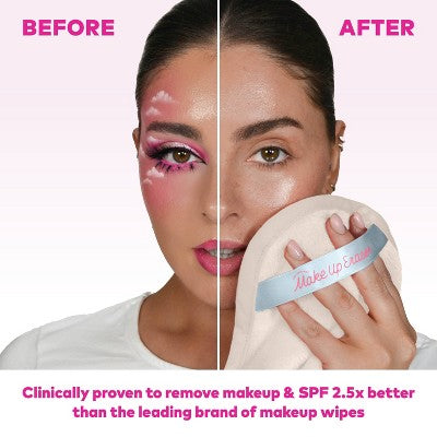 MakeUp Eraser Wifey Head Band/Wrist Guard/Wipe 3ct - New