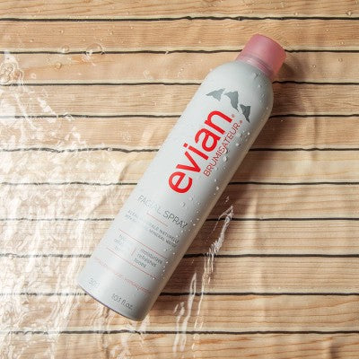 Evian Brumisateur Moisturizing Facial Spray 10.1 fl oz - Imperfect Container