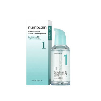 numbuzin No.1 Pantothenic B5 Active Soothing Serum 1.69 fl oz - New - Osadia Concept Store