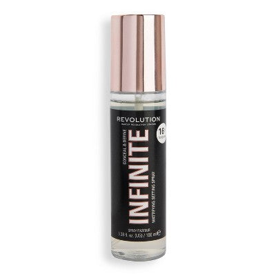 Makeup Revolution Fixing Spray Infinite 3.38 fl oz - Imperfect Container