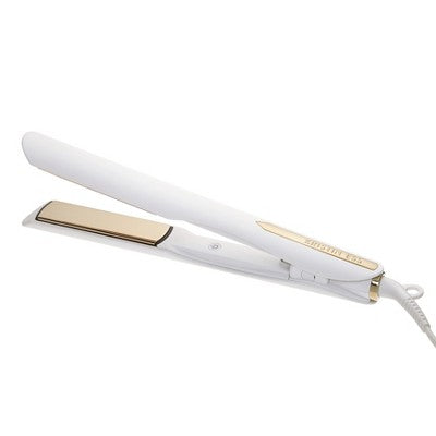 Kristin Ess Titanium Flat Iron Hair Straightener and Curler Dual Voltage 1.25" - Imperfect Box