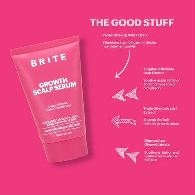 BRITE Refill Growth Scalp Serum 3.38 fl oz - Imperfect Box