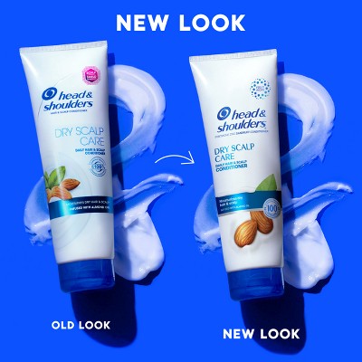 Head & Shoulders Dry Scalp Care Daily-Use Anti-Dandruff Paraben Free Conditioner 10.9 fl oz - Imperfect Container