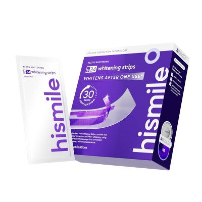Hismile V34 Teeth Whitening Strips 14pk - Missing Box