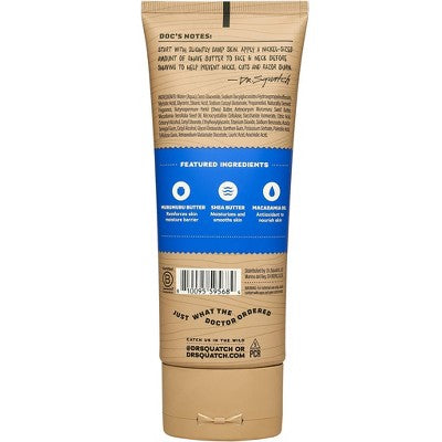 DR. SQUATCH Men's Natural Shave Butter Fresh Falls 6 fl oz - Imperfect Container