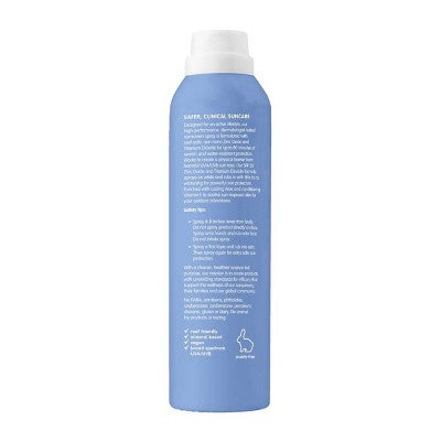 thinksport All Sheer Mineral Sunscreen Spray SPF 50 6oz - Imperfect Container