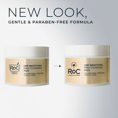 RoC Line Smoothing Daily Cleansing Pads 28ct - New