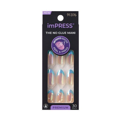 KISS imPRESS Press-On Manicure Fake Nails Best Life - New