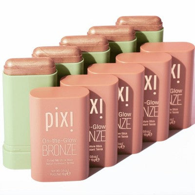 Pixi On The Glow Bronze Tinted Moisturizer Stick Bronzer Soft Glow 0.6oz - Missing Box