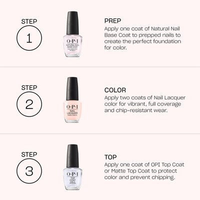 OPI Nail Lacquer Bubble Bunny 0.5 fl oz - New