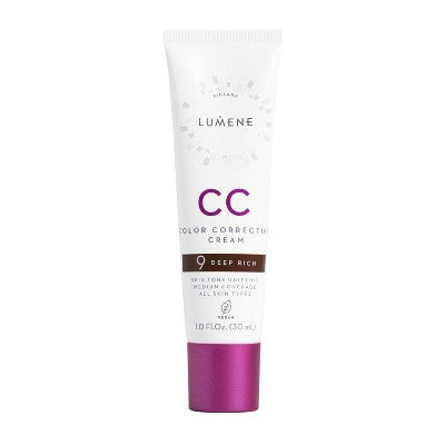 Lumene CC Color Correcting Cream 9 Deep Rich 1 fl oz - New - Osadia Concept Store