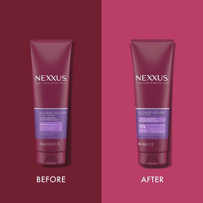 Nexxus Blonde Assure Purple Shampoo 8.5 fl oz - Imperfect Container
