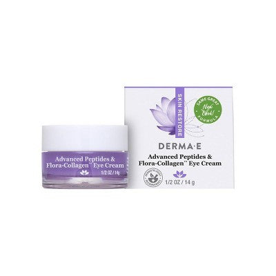 derma e Advanced Peptides; Collagen Eye Cream 0.5oz - New