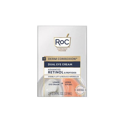 RoC Derm Correxion Dual Eye Cream 0.68 fl oz - Imperfect Box