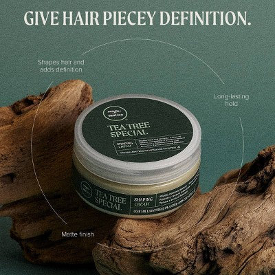 Tea Tree Hair Shaping Cream 3oz - New