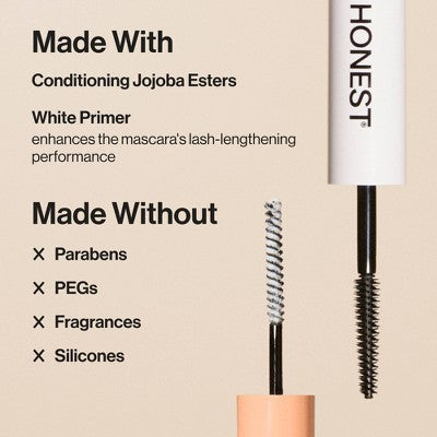 Honest Beauty Extreme Length 2-in-1 Mascara and Lash Primer 0.27 fl oz - Missing Box