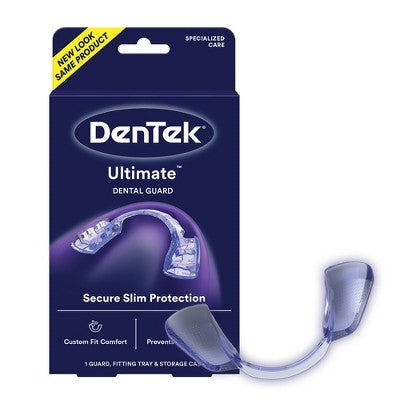 DenTek Ultimate Dental Guard For Nighttime Teeth Grinding with SmartFit Tray - Imperfect Box