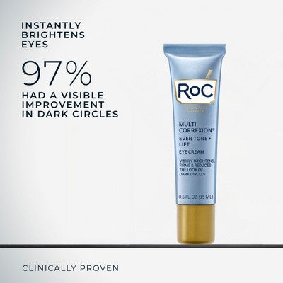 RoC Multi Correxion Even Tone & Lift Eye Cream 0.5 fl oz - Imperfect Box